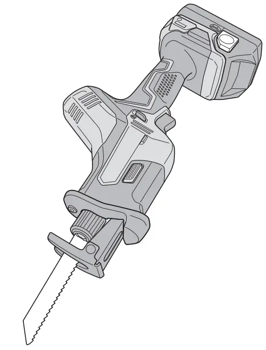metobo CR 18DA Cordless Reciprocating Saw
