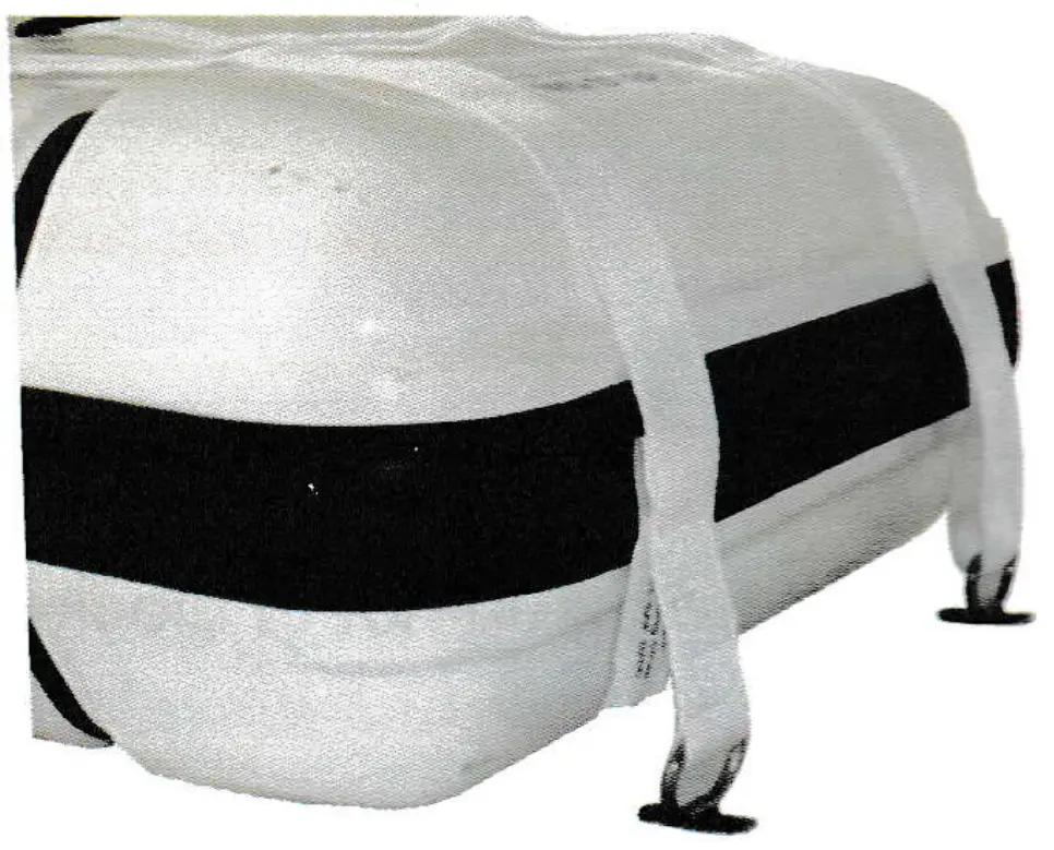N SAF 0200 Liferaft Lashing Strap Installation