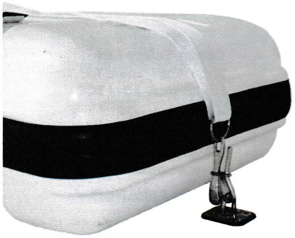 N SAF 0200 Liferaft Lashing Strap Installation