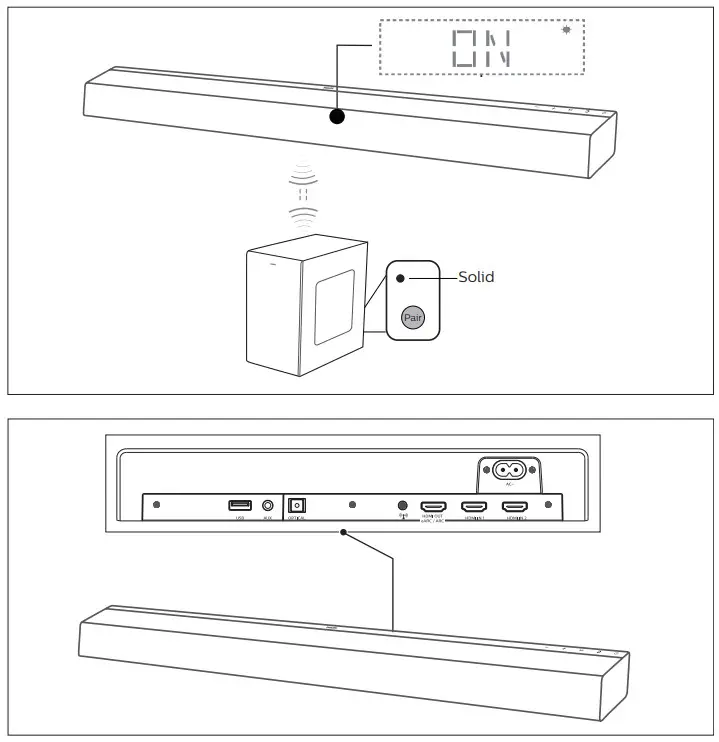 PHILIPS TAB8947 8000 Series Soundbar - Figure 7