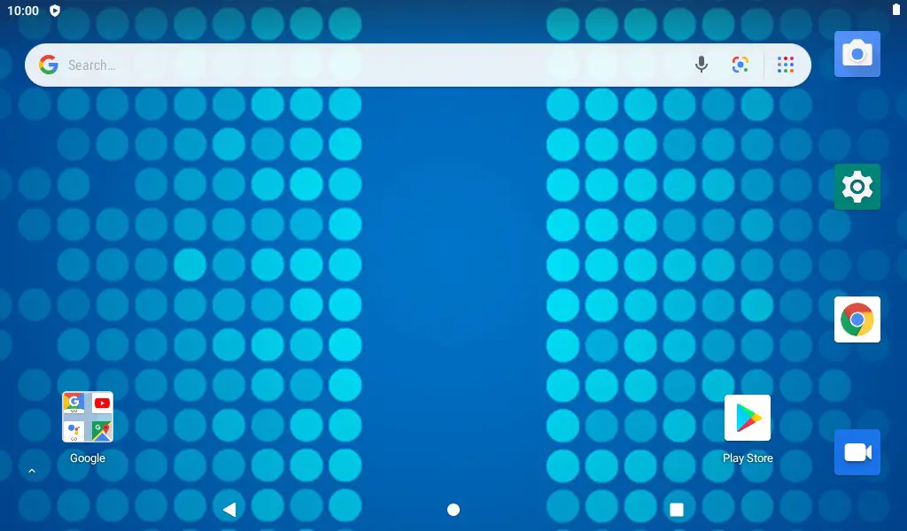 LASER Tablet- HOME SCREEN ICONS