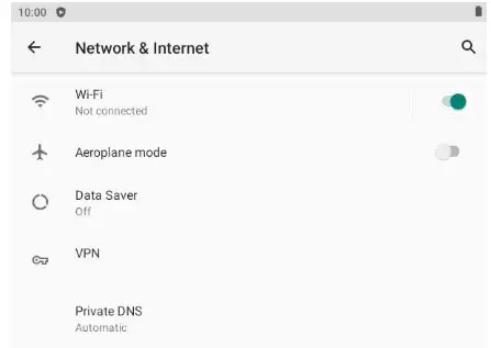 LASER Tablet- drop down bar