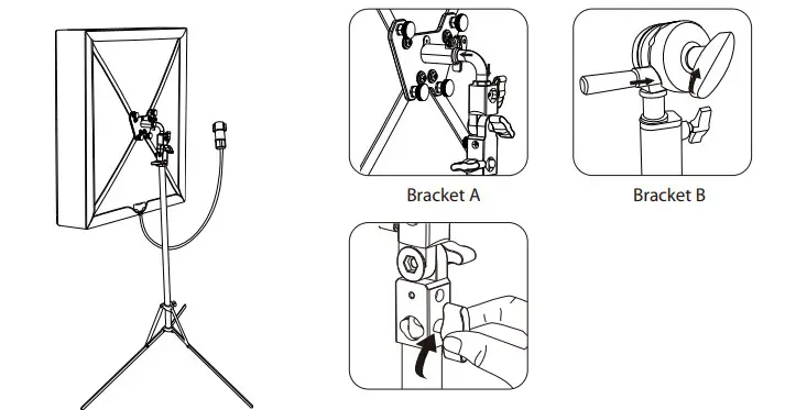 Aputure HS202204010322C02 Amaran F22C RGBWW Flexible LED Video Light - Figure 7
