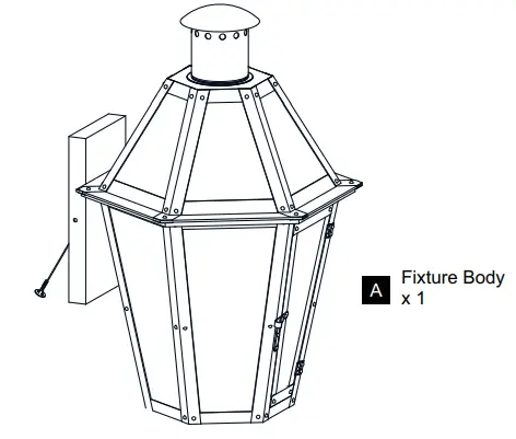 QUOIZEL-BURD8415AC-3-Light-Aged-Copper-Hardwired-Outdoor Wall-Lantern-Sconce-fig2