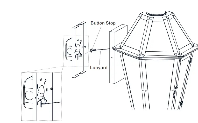 QUOIZEL-BURD8415AC-3-Light-Aged-Copper-Hardwired-Outdoor Wall-Lantern-Sconce-fig5