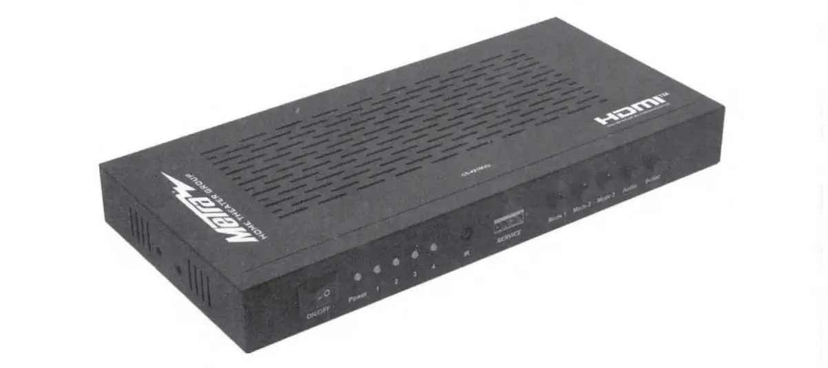 Metra Cs-4x1mvu Hdmi Switch User Guide