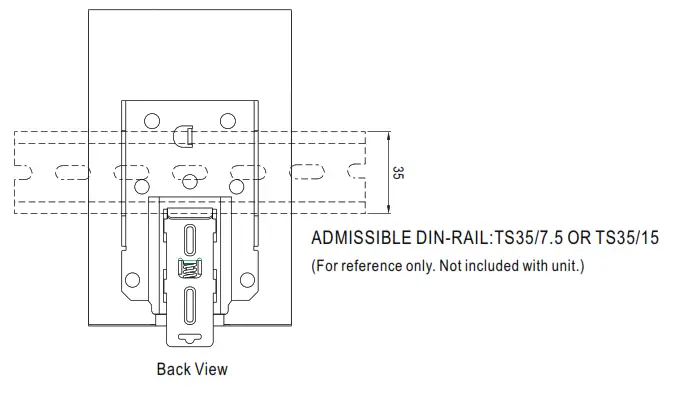 MEAN WELL NDR 480 480W Single Output Industrial DIN RAIL - fig4
