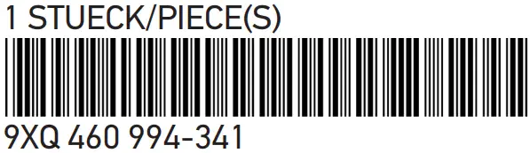 HELLA GUTMANN CSC Tool Radaufnehmer SE - BAR Code