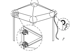 lifegoods LG Series Gazebo-11