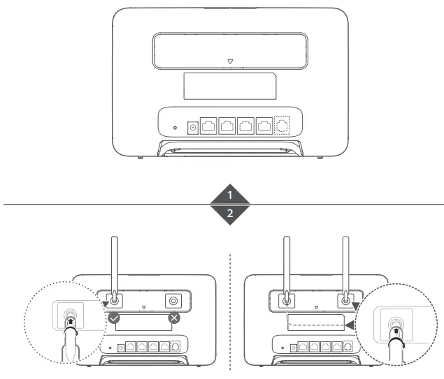 HUAWEI B535-333 4G LTE Cat7 300-100Mbps Modem 11