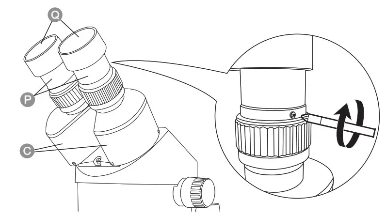 amazonbasics B07TTGZ8NZ Professional Binocular - Operation