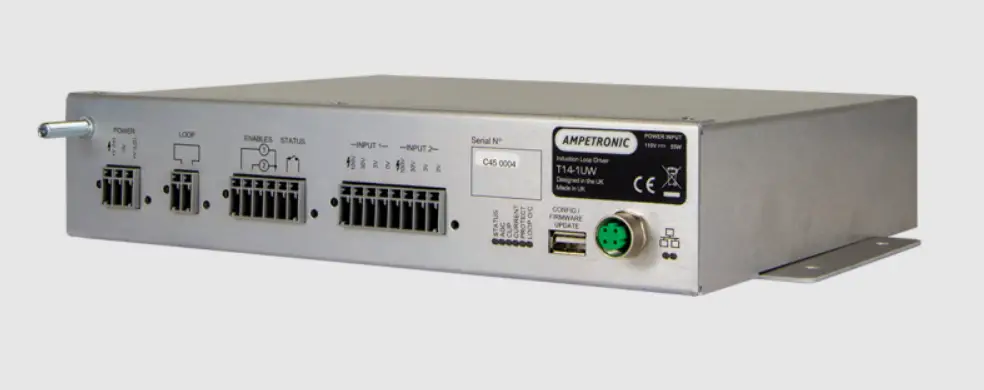 Ampetronic T14-1rail Transport Hearing Loop Drive User Guide Ampetronic T14-1rail Transport Hearing Loop Drive User Guide