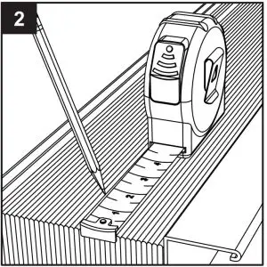 SHORTEN WIDTH OF BLIND