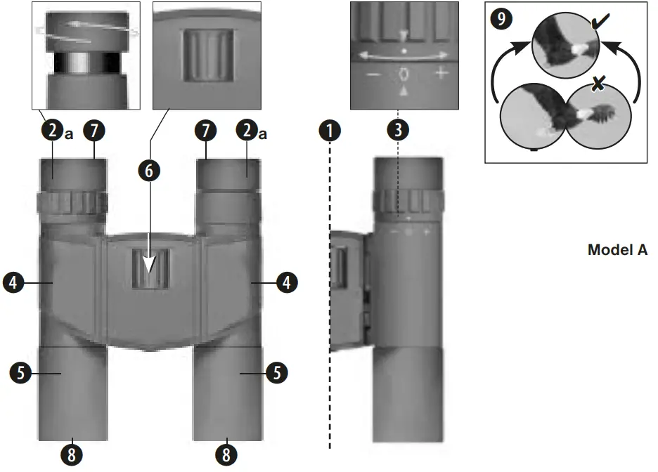 BRESSER Condor UR 8x25-73744 Compact Roof Binoculars-fig2