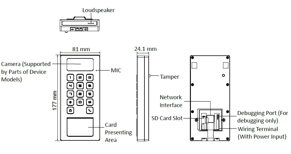 HIKVISION-DS-K1T502-Series-Access Control-Terminal-FIG-2