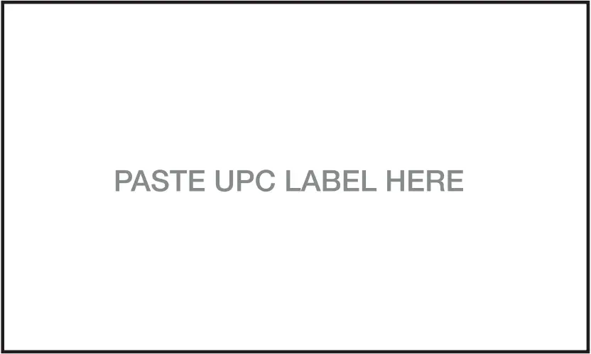 SPX9005-PRO-RM - Label