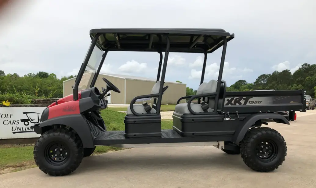 Falcon Ridge Cc-1500-fc02 Club Car Xrt 1550 Full Cab Enclosure Instruction Manual