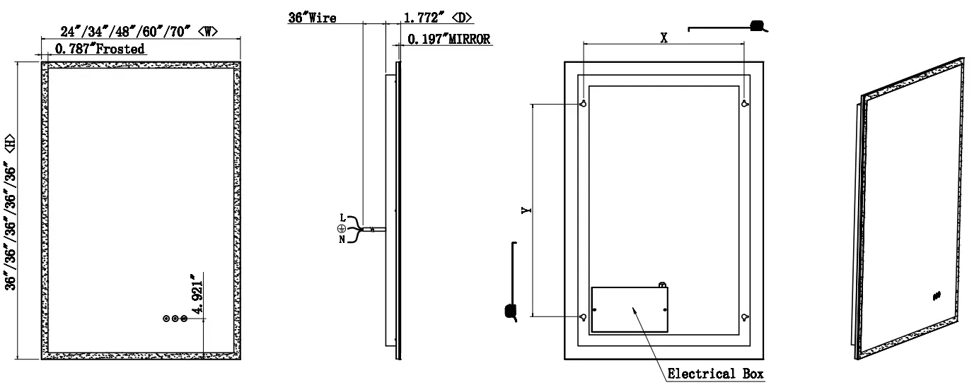 ARPELLA-LEDCM3436-Frameless-Wall-Mounted-LED-Vanity-Mirror-FIG5