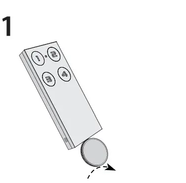 inELS 8319 Wireless Shutter Control Key Fob - Figure 3