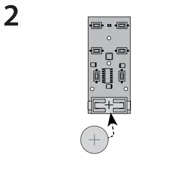 inELS 8319 Wireless Shutter Control Key Fob - Figure 4