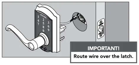 Install the touchscreen