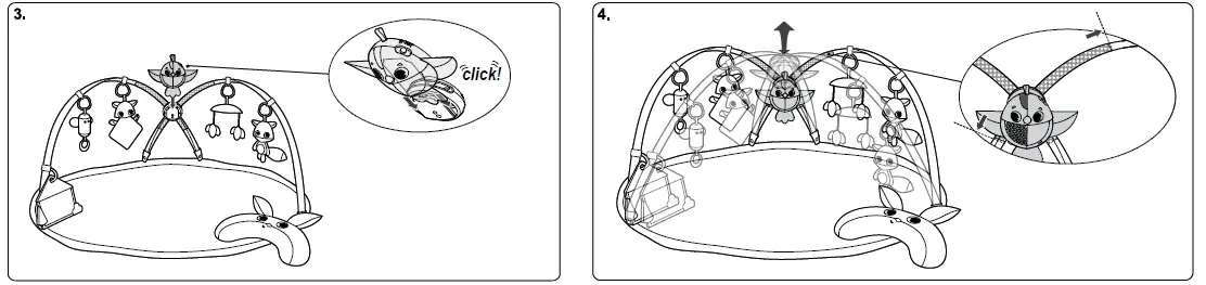 Tiny Love 120500E001 Dynamic Gymini Meadow Days 10