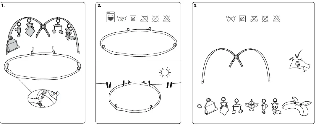 Tiny Love 120500E001 Dynamic Gymini Meadow Days 12