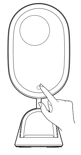 08970L LED Cosmetic Mirror Immax FACE 3in1 Stand with Qi Charging -fig3