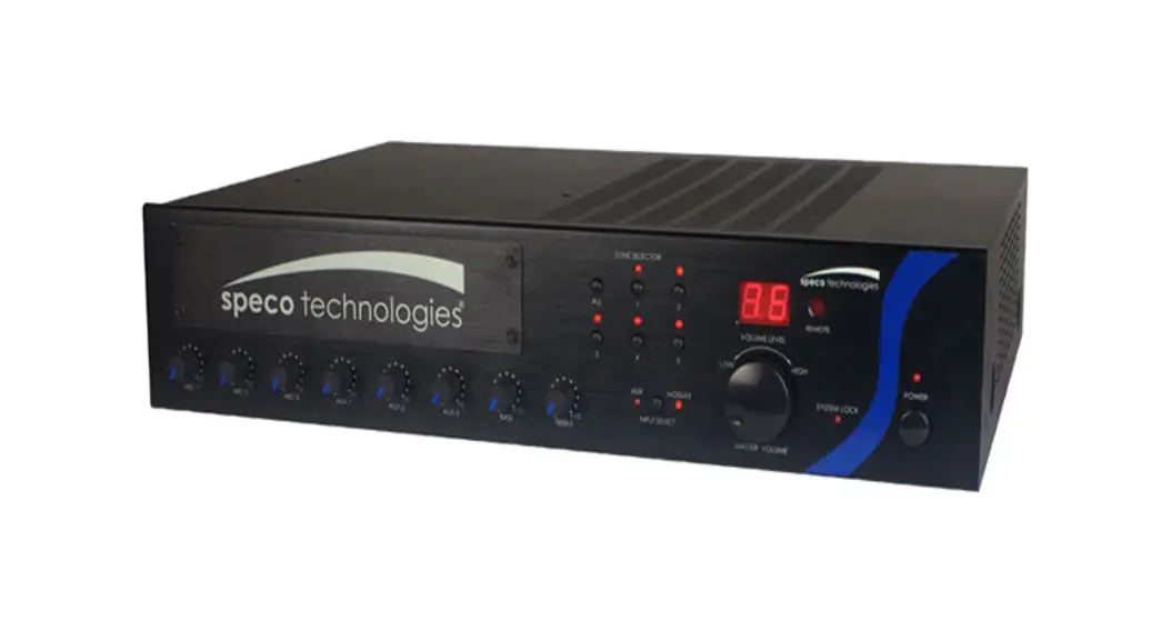 Speco Technologies Pbm240a 240 Watt Rms Public Address Amplifier Instruction Manual Speco Technologies Pbm240a 240 Watt Rms Public Address Amplifier Instruction Manual