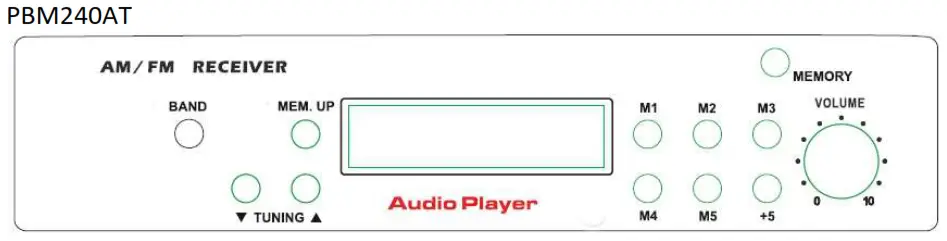 speco technologies PBM240A 240 Watt RMS Public Address Amplifier MODULES 1