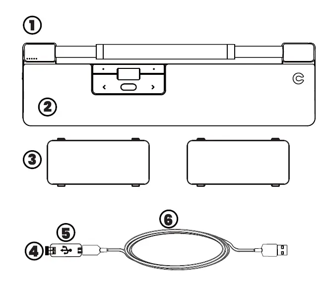 contour DONGLE52 RollerMouse Pro Wired Ergonomic Mouse for Laptop and Desktop 1