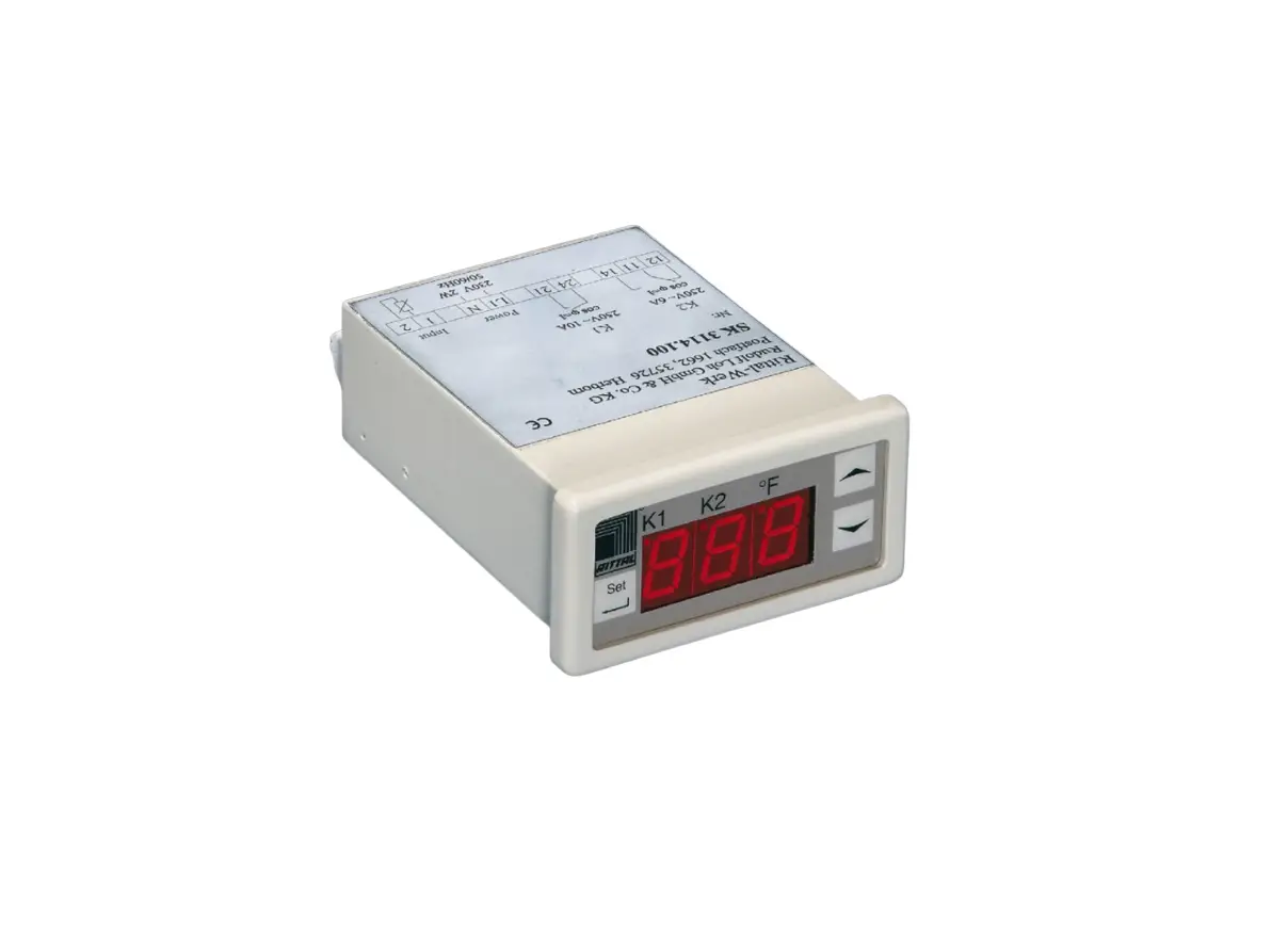 Rittal Sk 3114.200 Digital Enclosure Internal Temperature Display And Thermostat Instructions