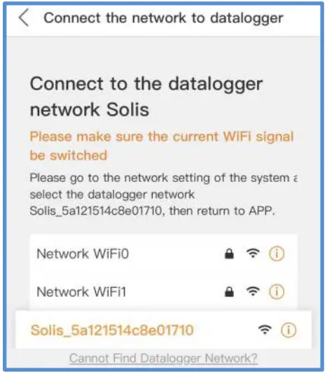 solis WiFi Stick Datalogger - App 5