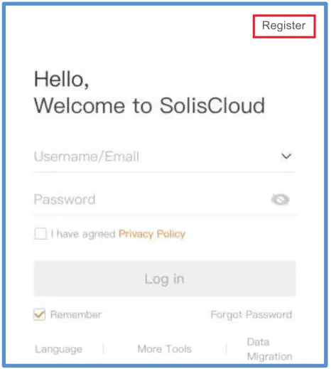 solis WiFi Stick Datalogger - App 9