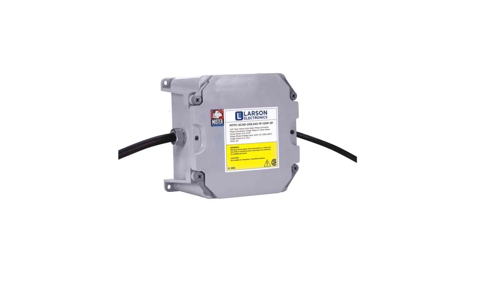 Larson Mtpc-schd Series Static Phase Converters Instruction Manual