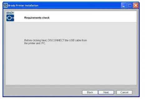 BRADY BBP33 Sign and Label Printer - fig 19