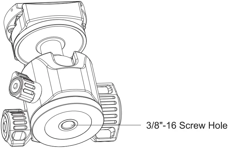 Attach the head to a tripod