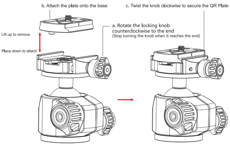 Quick Release Plate Setup