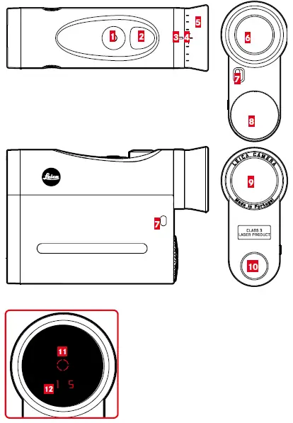 Leica 2400-R Laser Rangemaster 2