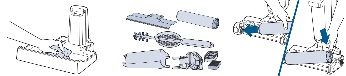 BISSELL 3598F Crosswave HF3 Cordless Multi-Surface Hard Floor Cleaner fig 2