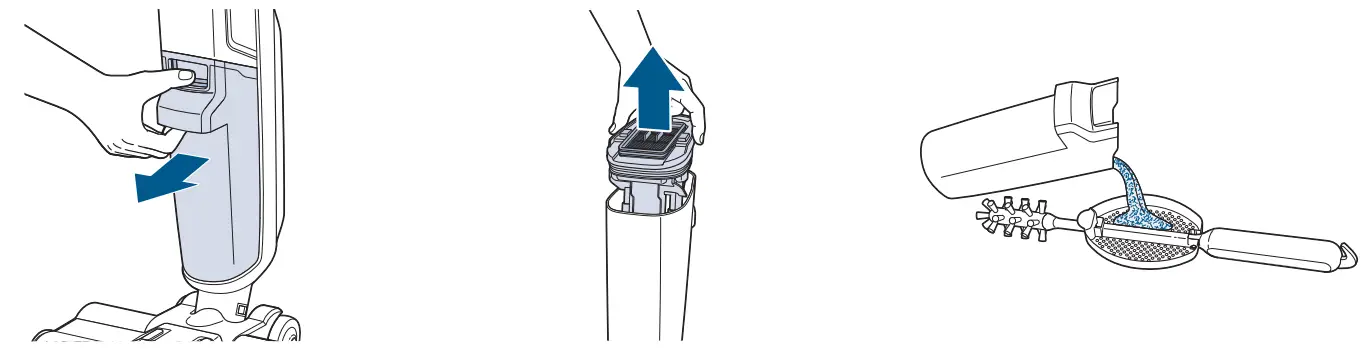 BISSELL 3598F Crosswave HF3 Cordless Multi-Surface Hard Floor Cleaner fig 5