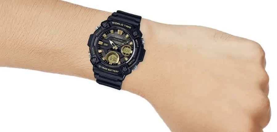 Casio 5679 Youth Analog Digital Resin Black Dial Quartz User Guide