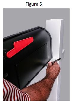 Postal-Pro-PP200PWH-Mount-Mailbox-Post-FIG-3