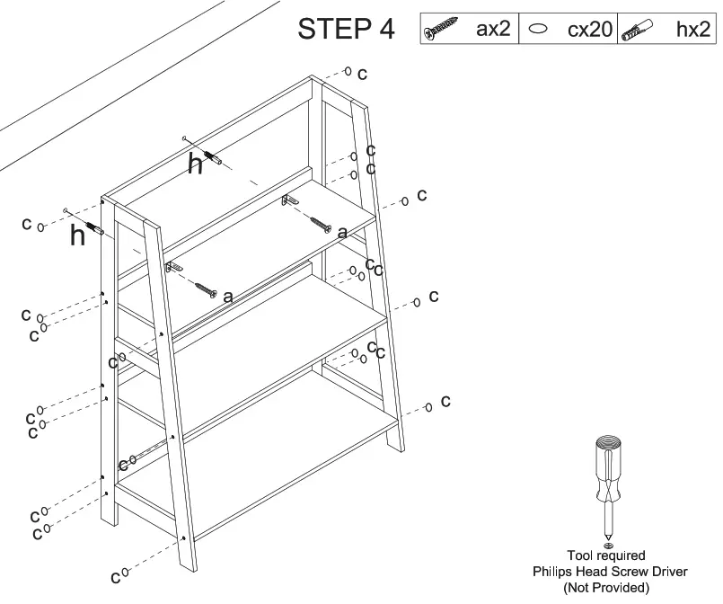 Kmart KC43150618 Oak Look Short Bookshelf - Figure 6