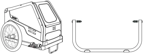 Burley Kickstand Bark Ranger and Bark Ranger XL 1
