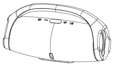 anko 43233274 Portable Party Speaker