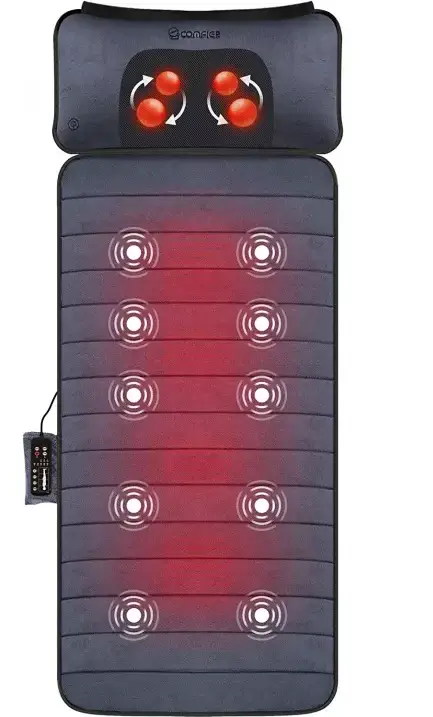 COMFIER CF-3605 4 Motors Massage Mat with Heat