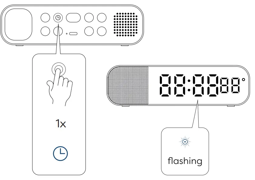 KREAFUNK aWAKE II Bluetooth Speaker and Qi Charger Alarm Clock-fig10