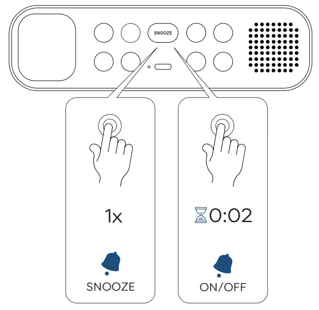 KREAFUNK aWAKE II Bluetooth Speaker and Qi Charger Alarm Clock-fig23