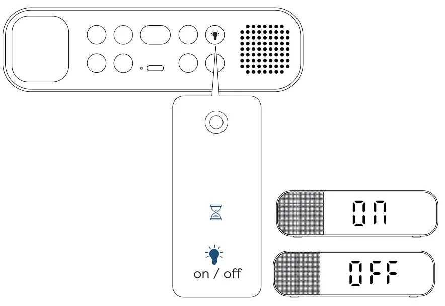 KREAFUNK aWAKE II Bluetooth Speaker and Qi Charger Alarm Clock-fig24